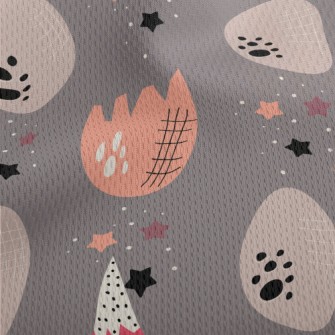 Dinosaur Eggs At The Foot Of T Athletic Mesh Flat Back