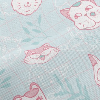 Cute Cat Family Performance Linen