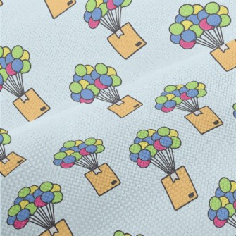 Colorful Balloon Delivery Performance Linen