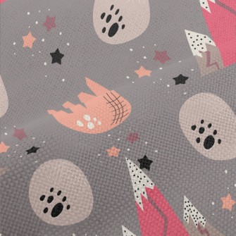 Dinosaur Eggs At The Foot Of T Performance Linen