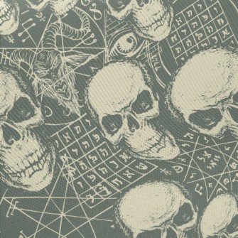 Fierce Skull Twill