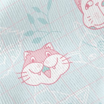 Cute Cat Family Standard Corduroy