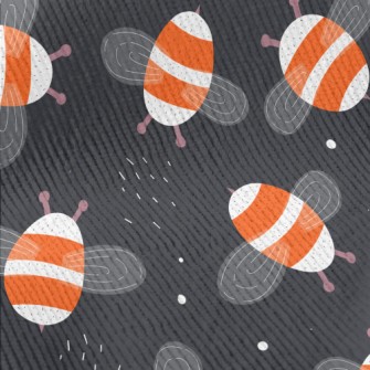 Striped Bee Standard Corduroy
