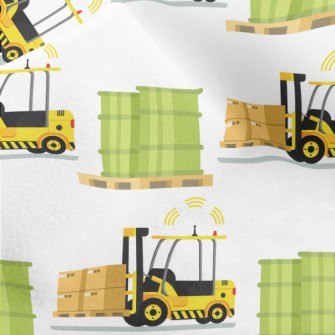 Cargo Delivery Truck Micro Fleece
