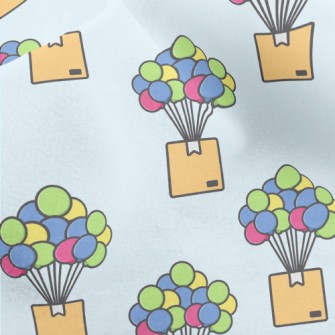 Colorful Balloon Delivery Micro Fleece