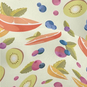 Sweet And Sour Fruit Salad Lightweight Performance Linen