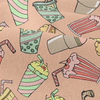 Strawberry Milkshake Drink Modern Jersey