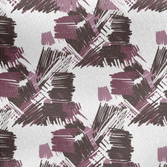 Irregular Lines Jersey Backed Fleece