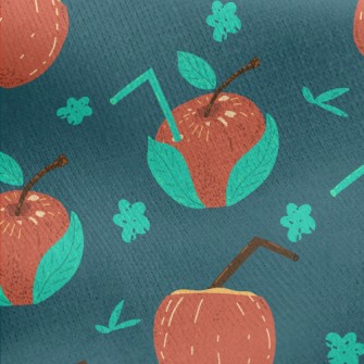 Natural Apple Juice Jersey Backed Fleece