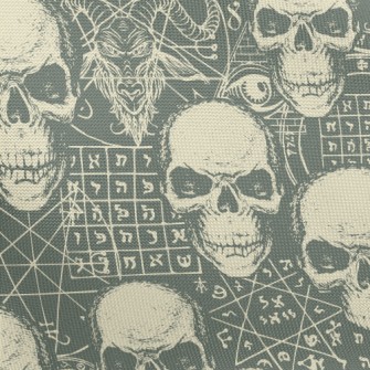 Fierce Skull Pongee
