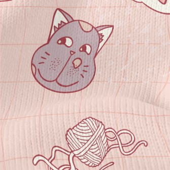 Funny Expression Cat Stretch Jersey