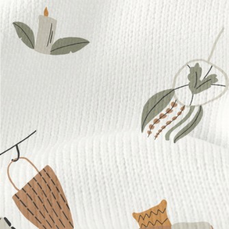 MUJI Style Decoration Stretch Jersey