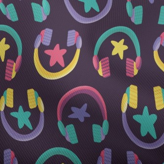 Fluorescent Star Headphones Dobby