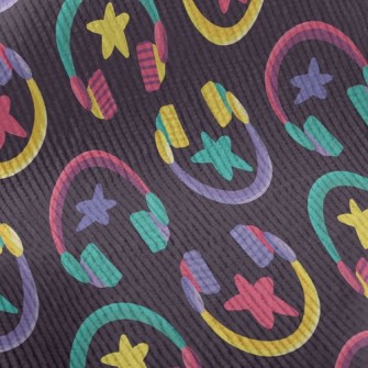 Fluorescent Star Headphones Standard Corduroy