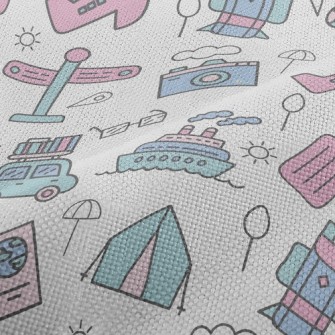 Various Means Of Travel Performance Linen