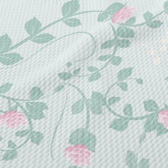 Elegant Thorn Rose Birdseye Piqué