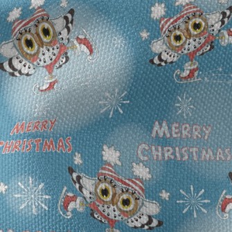 Gorgeous Skater Owl Waterproof Canvas