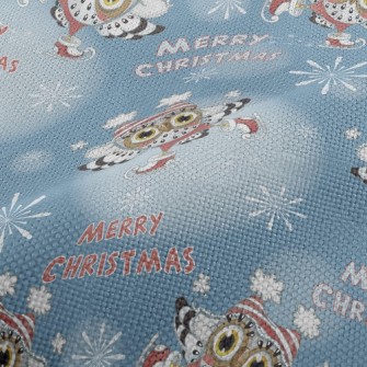 Gorgeous Skater Owl Performance Linen
