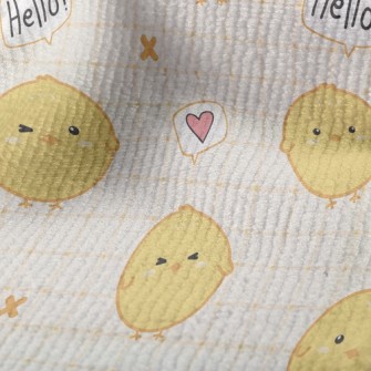 Cute Chick Says Hello Terry