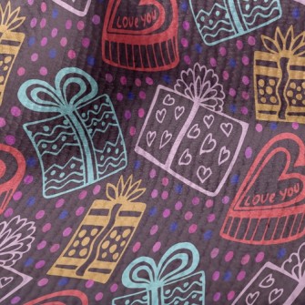 Colorful Packaging Gift Box Terry