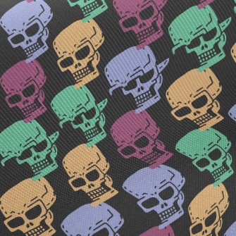 Funny Expression Skull Twill