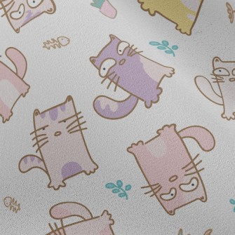 Despicable Cat With Colorful E Chiffon