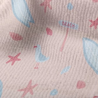 Pink Beach Starfish Seagull Terry
