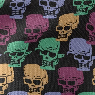 Funny Expression Skull Waterproof Canvas