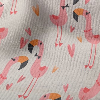 Red Crane Couple In Love Terry