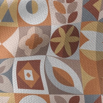 Weird Splicing Of Circles Waterproof Canvas