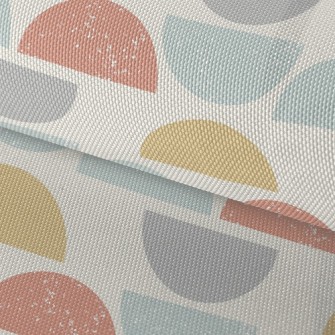 Semicircle Geometric Figure Waterproof Oxford
