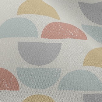 Semicircle Geometric Figure Chiffon