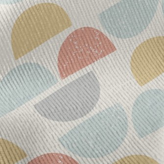 Semicircle Geometric Figure Standard Corduroy