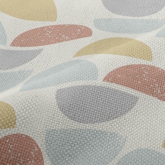 Semicircle Geometric Figure Performance Linen