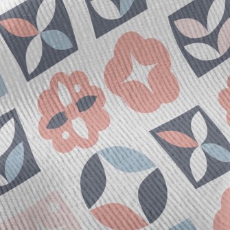 Weird Round Flower Shape Standard Corduroy