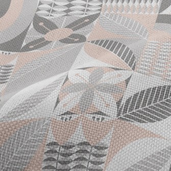 Psychedelic Oval Splicing Performance Linen