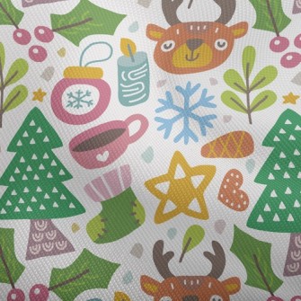 Cute Reindeer Celebrating Chri Dobby