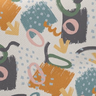 Abstract Watercolor Style Twill