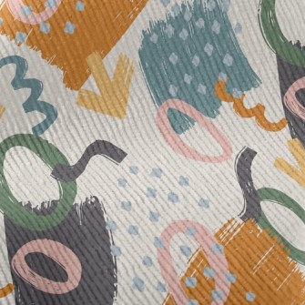 Abstract Watercolor Style Standard Corduroy