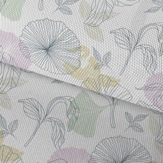 Coil Shadow Flower Waterproof Oxford