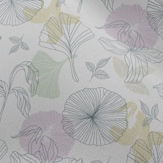 Coil Shadow Flower Chiffon