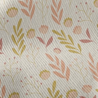 Fairy Garden Flowers Standard Corduroy