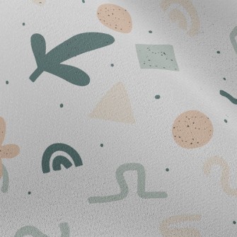 Weird Abstract Lines Chiffon