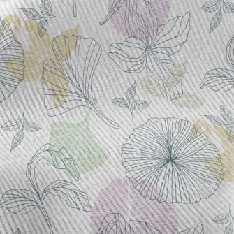 Coil Shadow Flower Standard Corduroy