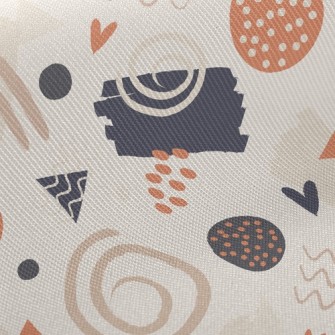 Abstract Lines With Random Dot Twill