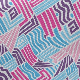 Wavy Straight Lines Twill