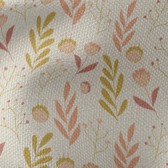 Fairy Garden Flowers Waterproof Canvas