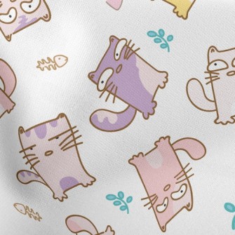Despicable Cat With Colorful E Stretch Ponte
