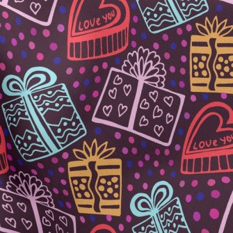 Colorful Packaging Gift Box Stretch Ponte