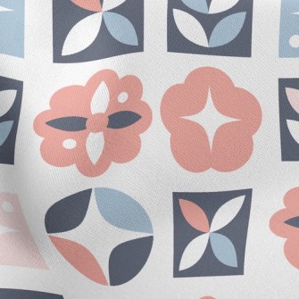 Weird Round Flower Shape Stretch Ponte